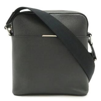 Louis Vuitton Pre-owned Pochette Schoudertas - Dames - Pre-owned - Zwart - Maat: ONE Size Leer
