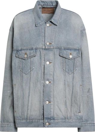 Balenciaga Denim Jacket Regular Fit - Dames - Spijkerjassen - Blauw - XS - Denim - Jassen