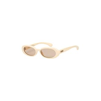 Sporty & Rich Accessoires, Dames, Beige, ONE Size, Zonnebrillen