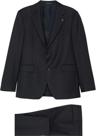 Tagliatore Kostuums, Heren, Blauw, XL, Wol, Napoli Pak