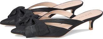 Jack Rogers Cynthia Bow Mule Womens Sandals Black : 6.5 M, Leather