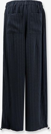 Frankie Shop Womens Trousers Oakdale Recycled Blue Polyester
