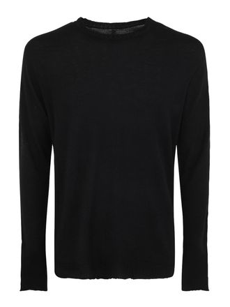 MD75 Wool basic crew neck sweater