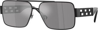 Versace VE2290 12616G Mens Sunglasses Black Size 61