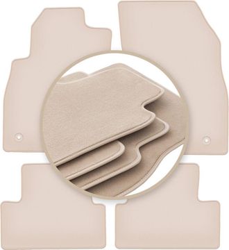 OEM Alfombrillas Beige Premium Para Chevrolet Cruze Hatchback, Sed&aacute;n, Station Wagon 2008-2016