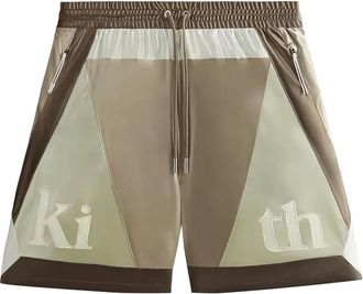 Kith Shorts con design patchwork - Toni neutri