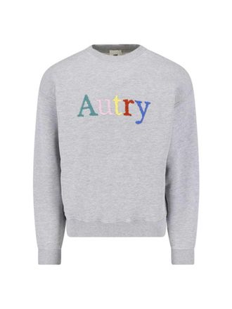 Autry zwaargewicht 120 D jersey sweatshirt, donker gem&ecirc;leerde kleur