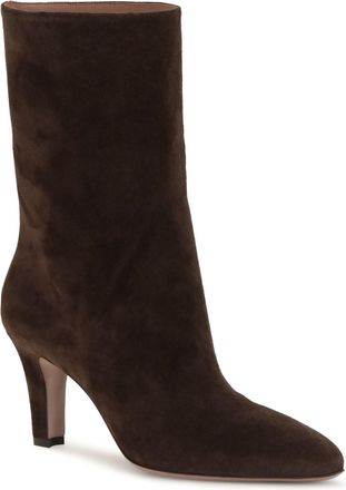 PARIS TEXAS Womens Elsa Suede Ankle Boots Cioccolato