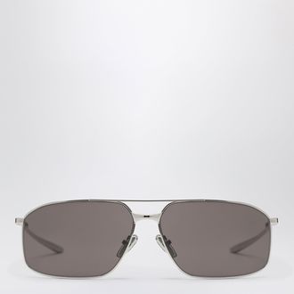 Balenciaga Rectangular Silver/Black sunglasses