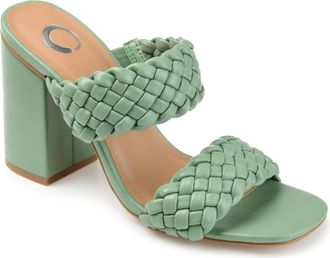 Journee Collection Women & apos;s Melissa Medium and Wide Width Dress Sandals