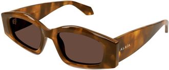 Alaia AA0079S 002 Womens Sunglasses Tortoiseshell Size 52
