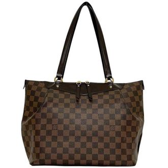 Louis Vuitton Brown Damier Canvas Tote Bag (Pre-Owned)
