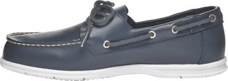 Sebago Mens Meridian Leather Boat Shoes (Blue Navy) - Size UK 8.5
