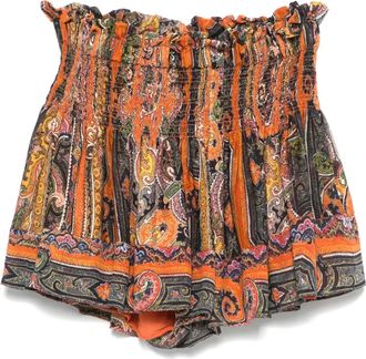 Isabel Marant Shorts Maelly - Arancione