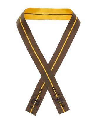 Fendi Fendi Wrappy Silk Neck Bow