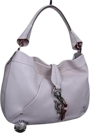 Bally Pre-owned Shoulder Bags, female, White, Size: ONE SIZE Pre-owned Shoulder Bag