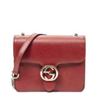 Gucci Small Interlocking GG Chain Crossbody schoudertas