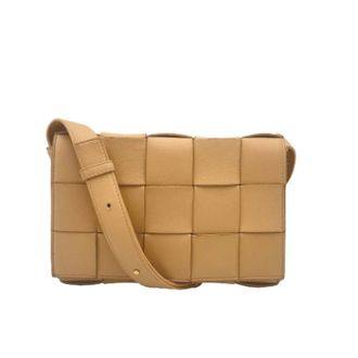 Bottega Veneta Pre-owned Cross Body Bags, female, Brown, Size: ONE SIZE Pre-owned Leather Shoulder Bag