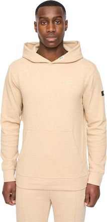 Duck and Cover Heren Hannings Hoodie (Stone)
