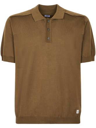 C.P. Company Cotton Sea Island Short Sleeve Polo Sweater