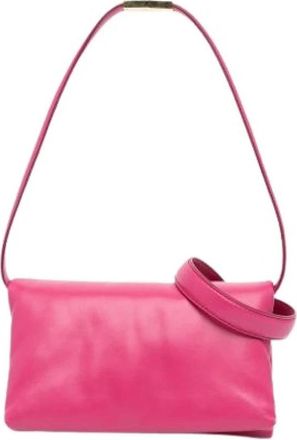 Marni Pre-owned Crossbody Bag - Dames - Vintage Schoudertas - Roze - ONE Size - Leer - Vintage