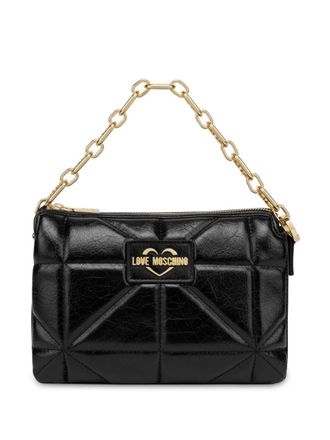 Love Moschino Crossbodytas van imitatieleer - Zwart