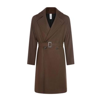 Hev&ograve; Jassen, Heren, Bruin, M, Jassen met ceintuur