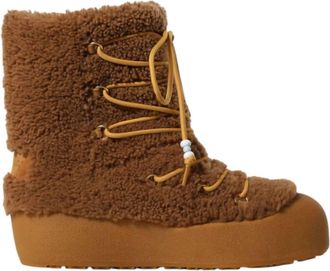 Bally Womens Corviglia Fur Boots In Camel