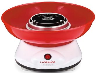 Lagrange Barbapapa 379003 M&aacute;quina De Algod&oacute;n De Az&uacute;car Rojo Blanco