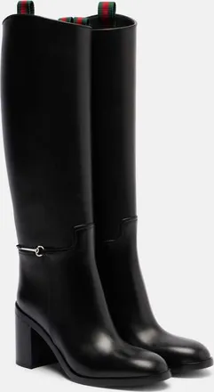 Gucci Stivali Horsebit in pelle