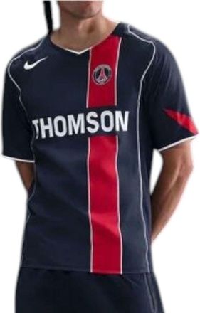 Nike x Paris Saint Germain 2004 Total 90 Reissue Replica T-Shirt Midnight Navy University Red IF9578-410