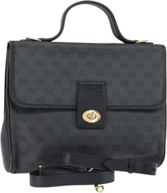Gucci Pre-owned Vintage Handtas - Dames - Vintage Handtas - Zwart - ONE Size - Vintage