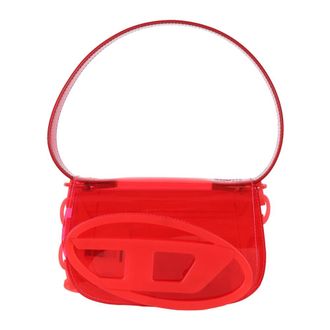 Diesel Shoulder Bags, female, Red, Size: ONE SIZE 1DR Shoulder Bag