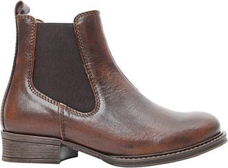 Ten Points Pandora Chelsea Boots Tanned Leather Freizeitstiefel f&uuml;r Damen | braun/grau