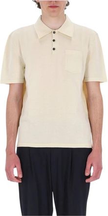 A.P.C. Colin Polo - Heren - Polos - Beige - M - Katoen - Tops