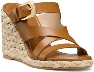 Stuart Weitzman Sai Espadrille Wedge Sandal in Boho Tan at Nordstrom, Size 10.5