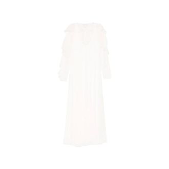 Forte_Forte Gowns, female, White, Size: XS Ruffled Layered Gown