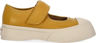 Marni Ocher Yellow Mary Jane Velcro Sneakers