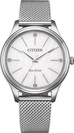 Citizen Womens Silver Watch EM1220-82A Stainless Steel - One Size