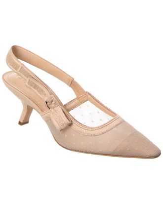 Dior Jadior Mesh & Suede Slingback Pump