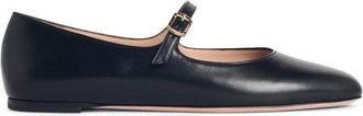 Bally Rina Black Leather Ballet Flats