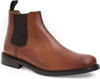 Bruno Magli Dorato Chelsea Boot in Cognac Leather at Nordstrom, Size 10.5