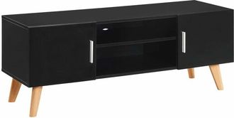 vidaXL Furniture Limited - Mueble Para Tv Mdf Negro 120x40x46 Cm