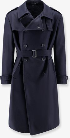 Tagliatore Cappotto trench in lana vergine Water Repellent - TAGLIATORE - gender_Man