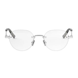 Dior Rimless Titanium Eyeglasses - Yellow