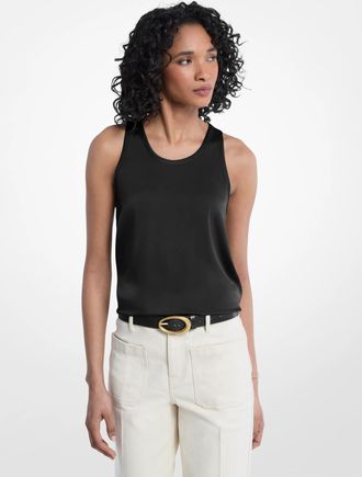 Michael Kors Satin Tank Top