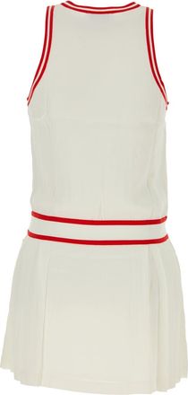 Sporty & Rich Womens Dress White Viscose