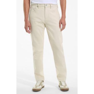 Lands End Slim Fit Stretch Jeans Washed Black in Undyed Natural at Nordstrom, Size 38 X 30