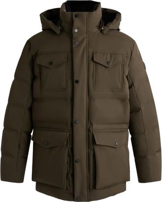 Fusalp Parka Delano con cappuccio rimovibile - Marrone