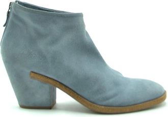 Del Carlo Boots - Dames - Laarzen met Hak - Blauw - 36 EU - Schoenen